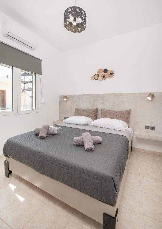 Postel nebo postele na pokoji v ubytování Casa di Hari