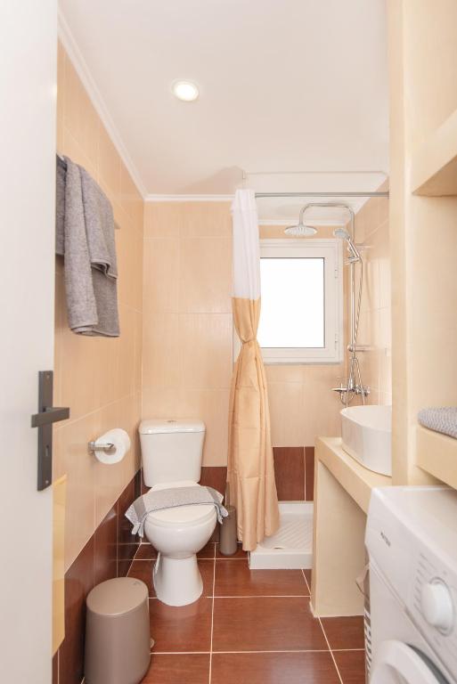 Koupelna v ubytování Casa di Hari