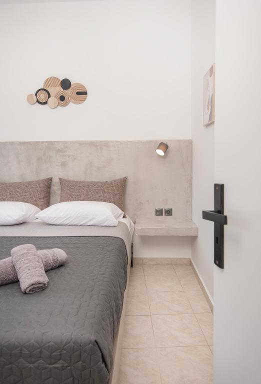 Postel nebo postele na pokoji v ubytování Casa di Hari