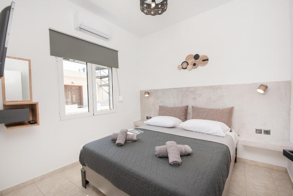 Postel nebo postele na pokoji v ubytování Casa di Hari