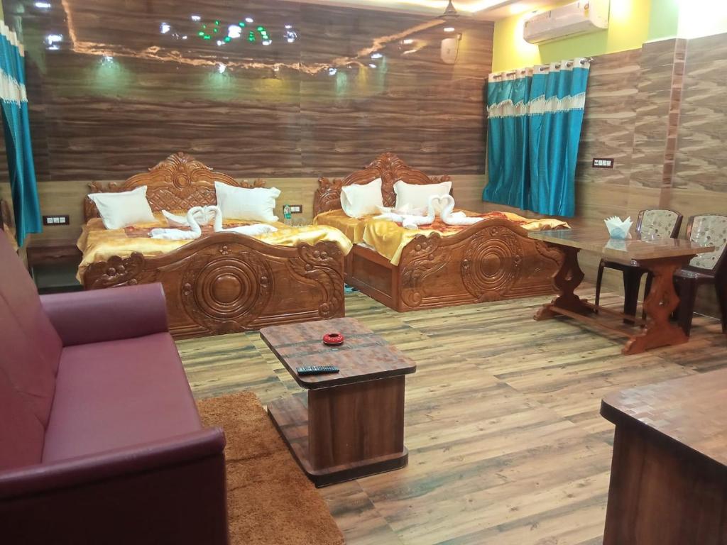 Posezení v ubytování Hotel Paradise