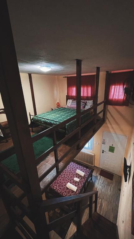 Postel nebo postele na pokoji v ubytování Olympiades Rooms Litóchoro