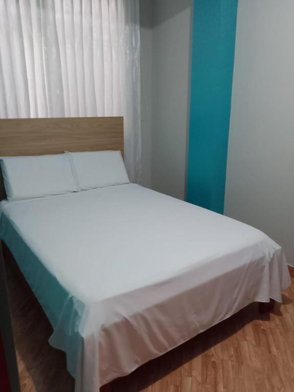 Postel nebo postele na pokoji v ubytování Hostal Terraoro