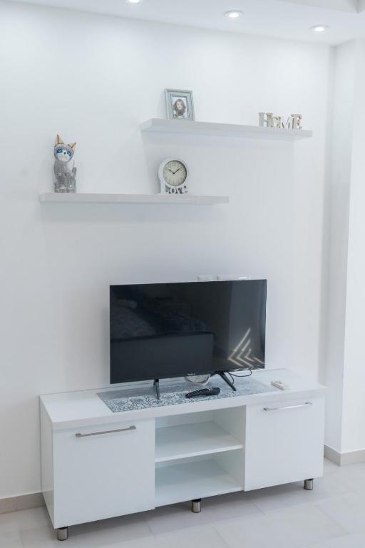 TV a/nebo společenská místnost v ubytování Crnjanski Paun L