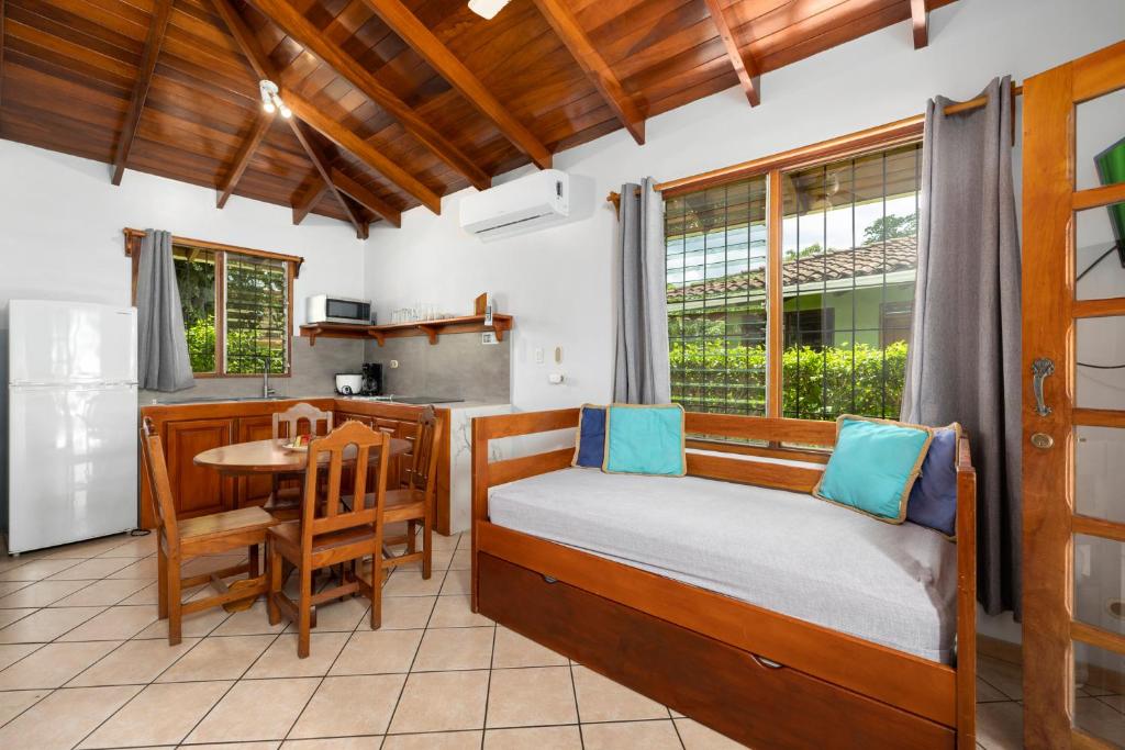 Kuchyň nebo kuchyňský kout v ubytování Hotel Bahia Esmeralda