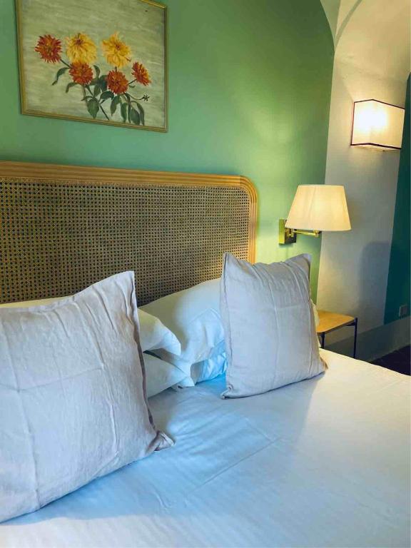 Ένα ή περισσότερα κρεβάτια σε δωμάτιο στο Terrazza Bellavista Suite