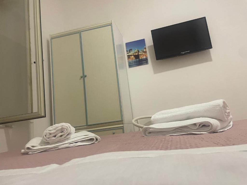 TV a/nebo společenská místnost v ubytování Mare Fuori BedAndBreakfast