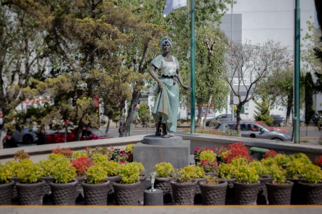 Zahrada ubytování La Joya Pachuca