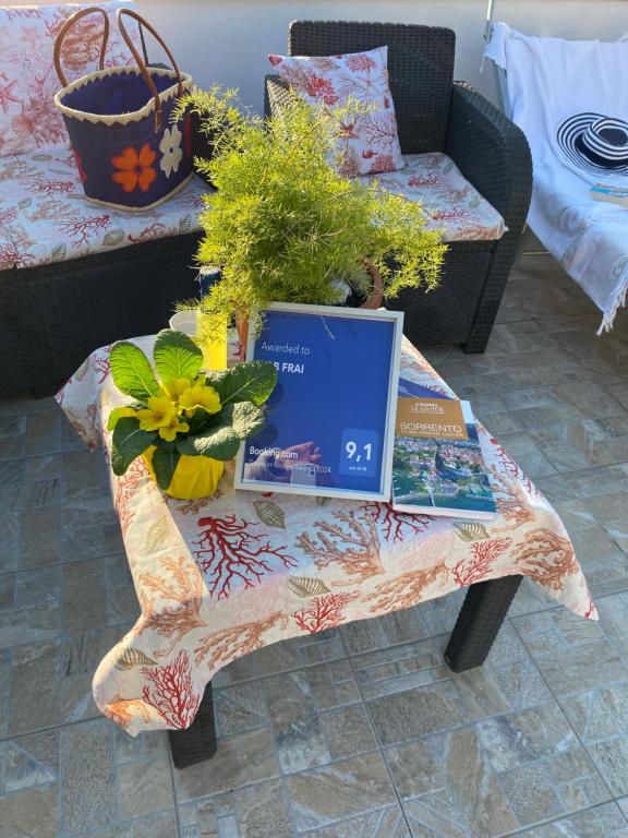 Posezení v ubytování B&B FRAI