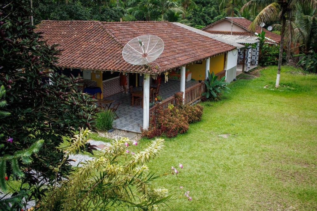 Zahrada ubytování Pousada cachoeira de Paraty