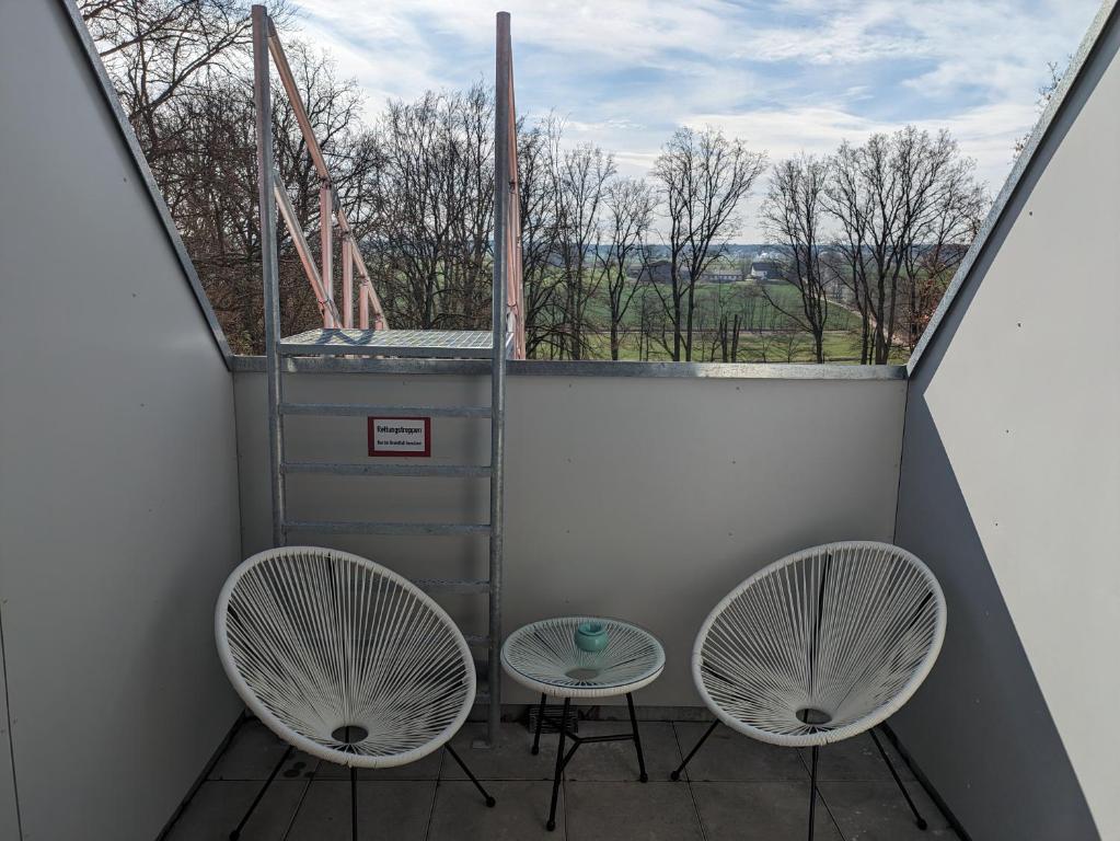 Balkón nebo terasa v ubytování Suite 13 im Wald mit Balkon