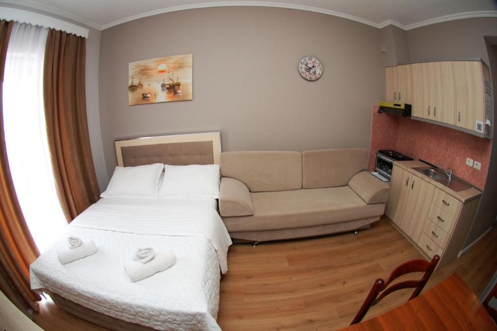 Prostor za sedenje u objektu Hotel Vila Alvin & Apartments