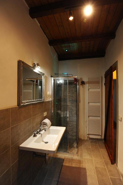 Koupelna v ubytování Casa Camporino