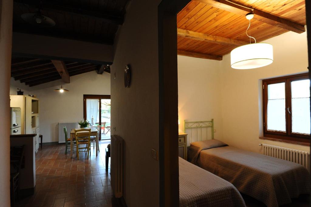 Posezení v ubytování Casa Camporino