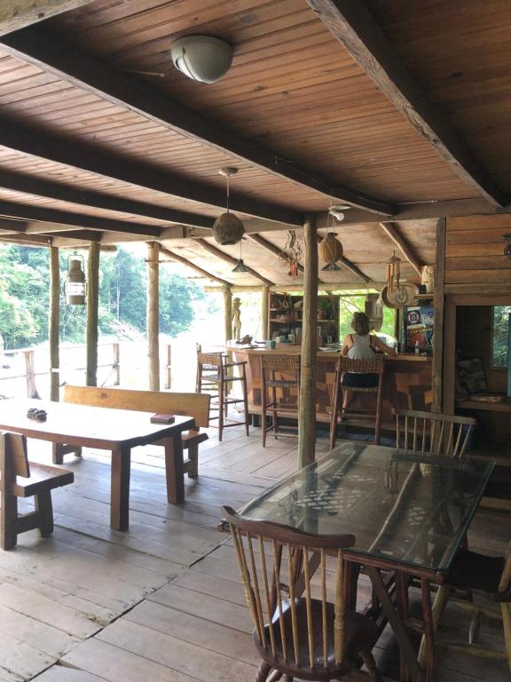 Restaurace v ubytování Jungle River Lodge