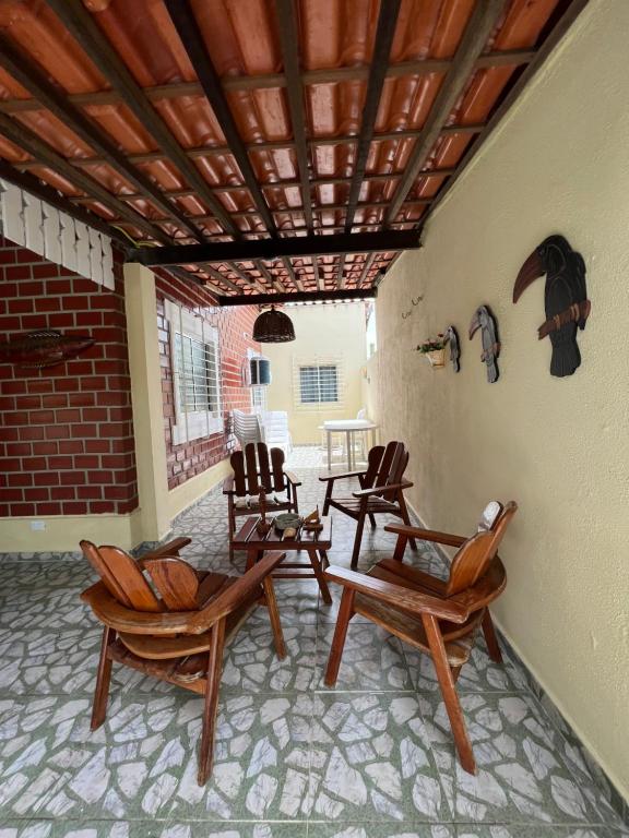 Charmante Maison dans residence Privé Tropicaliente prés de Porto de Galinhas休息區