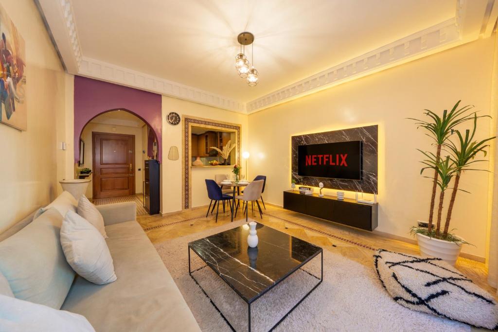 Appartement Haut Standing Gueliz Plaza avec Vue — photo 7