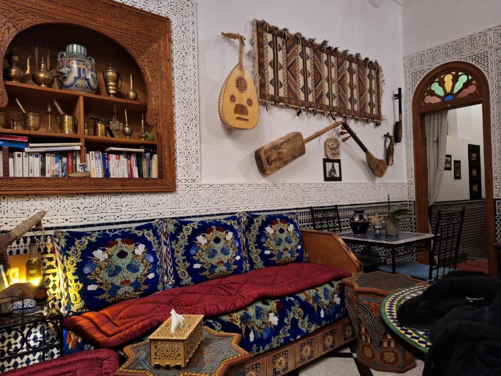 Zona de estar de Dar Hayati