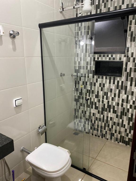Koupelna v ubytování Casa Bela Vista