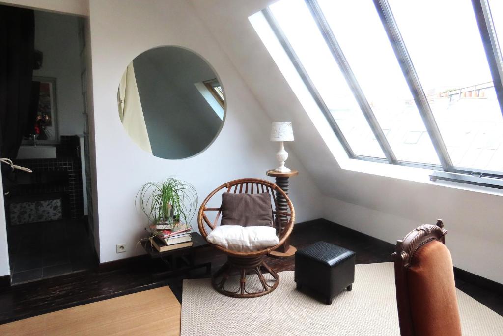 Fotografia z galérie ubytovania Loft avec vue sur Tour Eiffel v Paríži