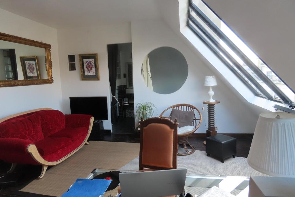 Fotografia z galérie ubytovania Loft avec vue sur Tour Eiffel v Paríži
