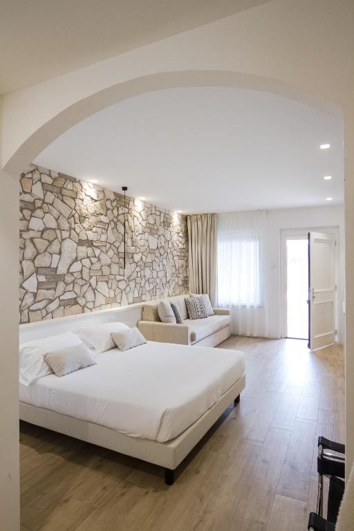 Posteľ alebo postele v izbe v ubytovaní Giotto Country House & Spa