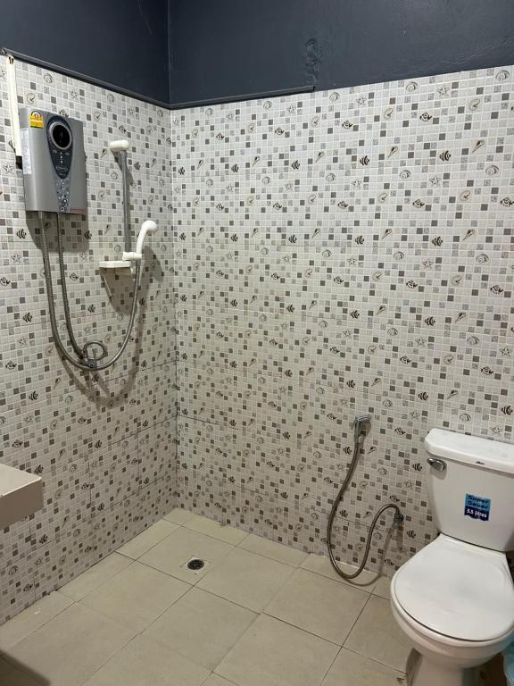 Koupelna v ubytování Labella samet guesthouse