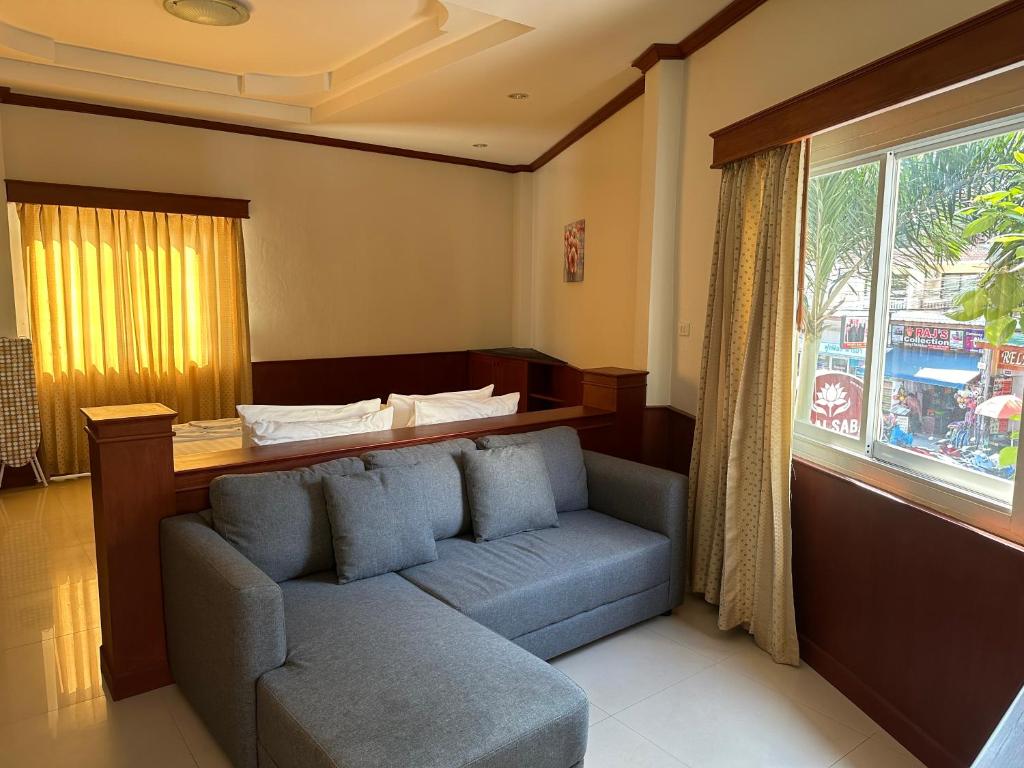 Posezení v ubytování Sabai Sabai hotel