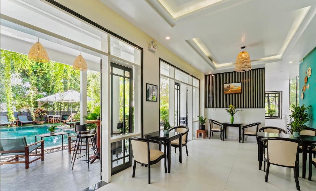 Posezení v ubytování Luna Verde Hotel Hoi An