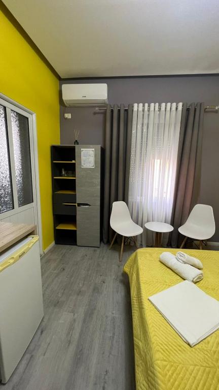 Kuchyň nebo kuchyňský kout v ubytování Algen Room's