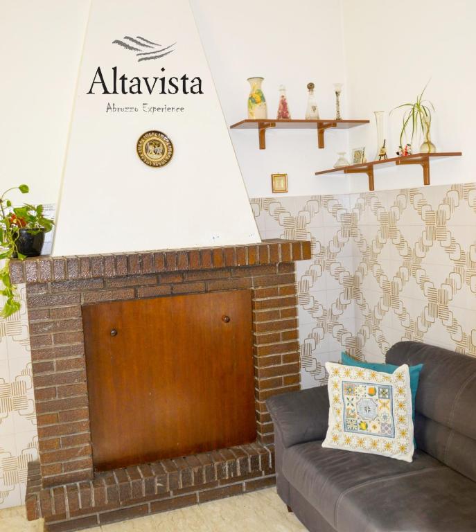 Posezení v ubytování AltaVista