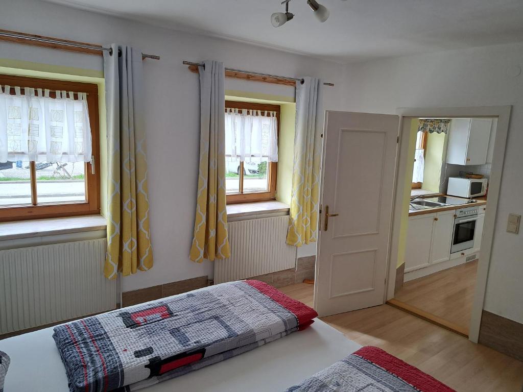 Kuchyň nebo kuchyňský kout v ubytování Stift Göttweigblick