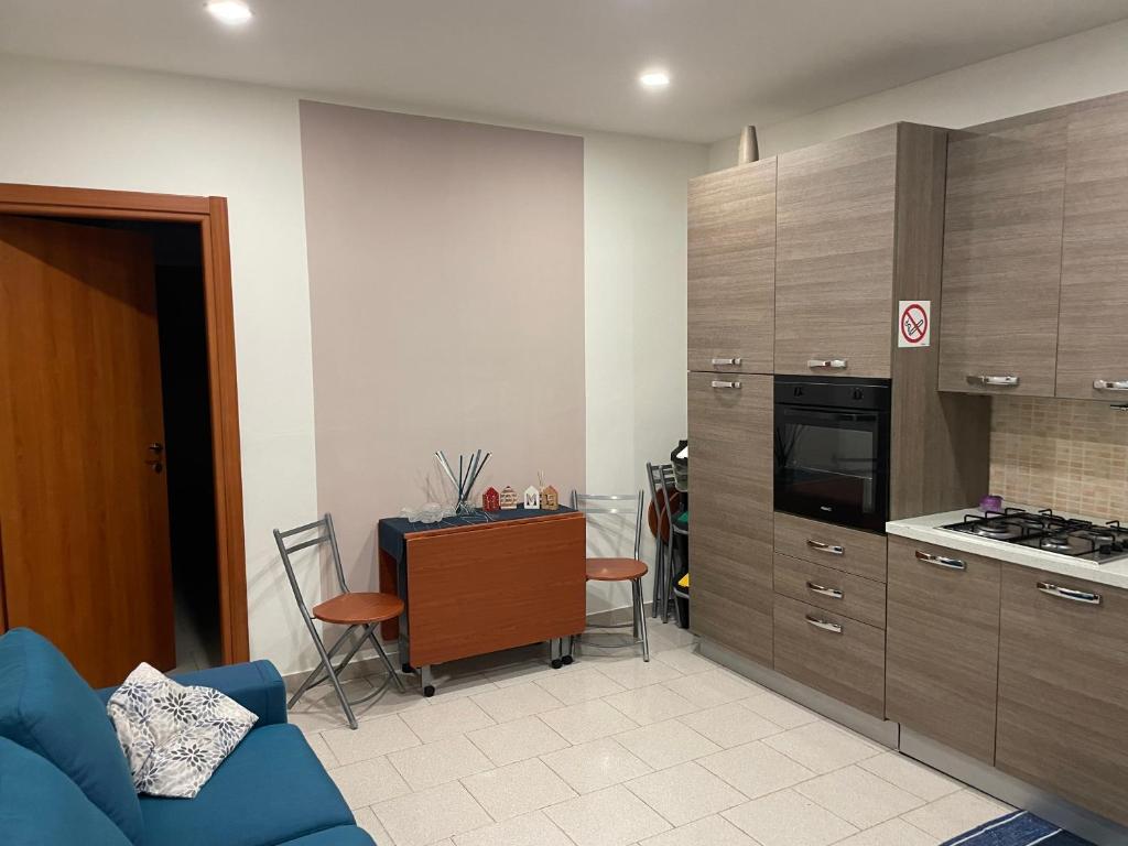 Kuchyň nebo kuchyňský kout v ubytování Casa Pompei