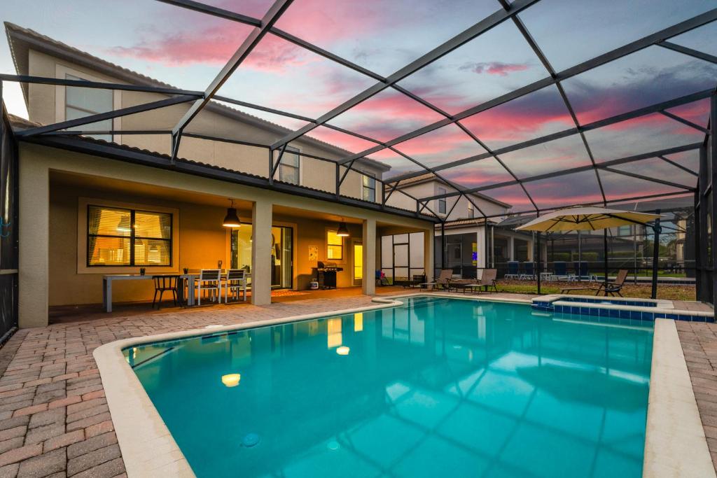 Piscina a Heated Pool + Free Waterpark + Lazy River + Grill o a prop