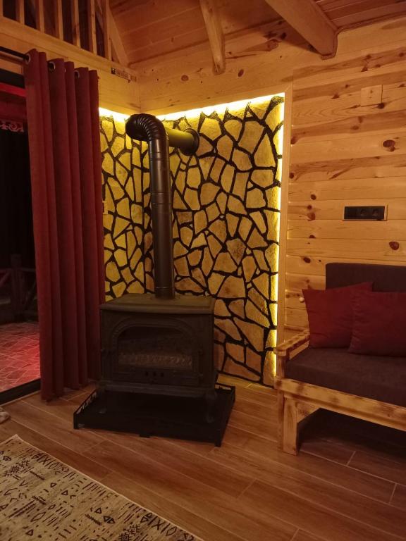 Posezení v ubytování zenimos bungalov