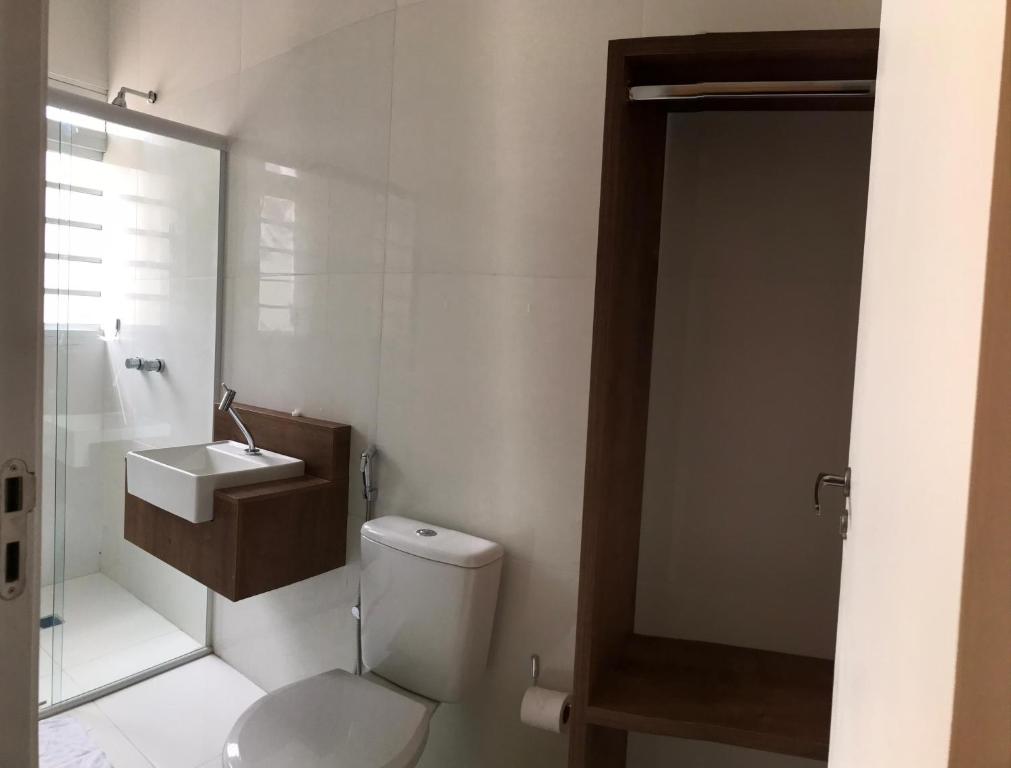 Koupelna v ubytování Nap Hotel