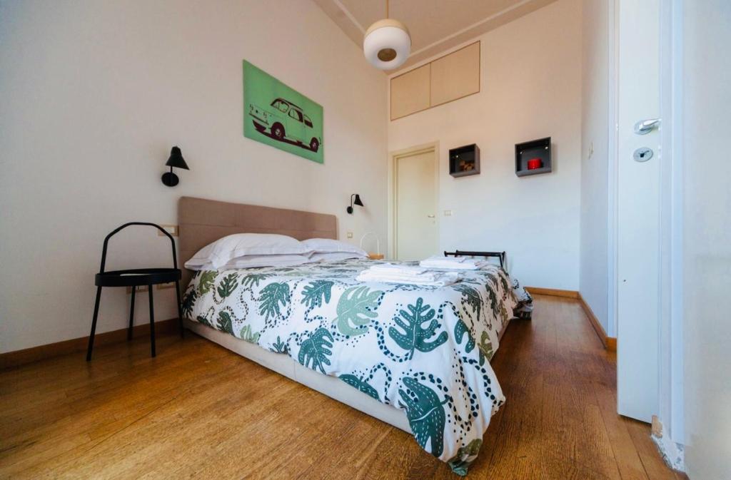 Ένα ή περισσότερα κρεβάτια σε δωμάτιο στο B&B Sciara Larmisi