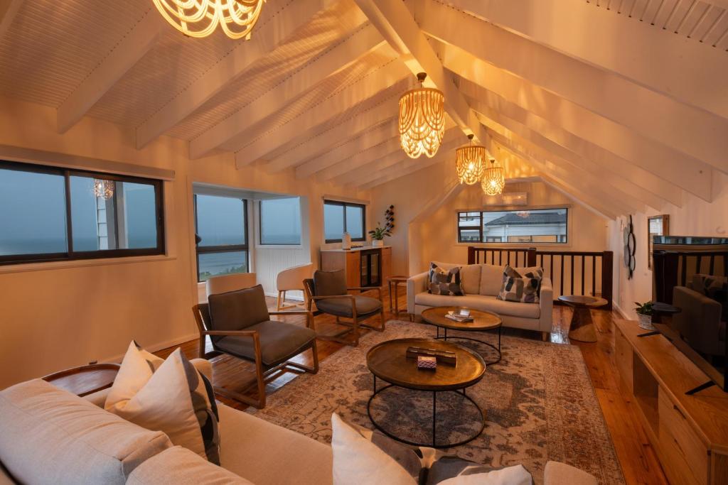 Posezení v ubytování Prana Lodge