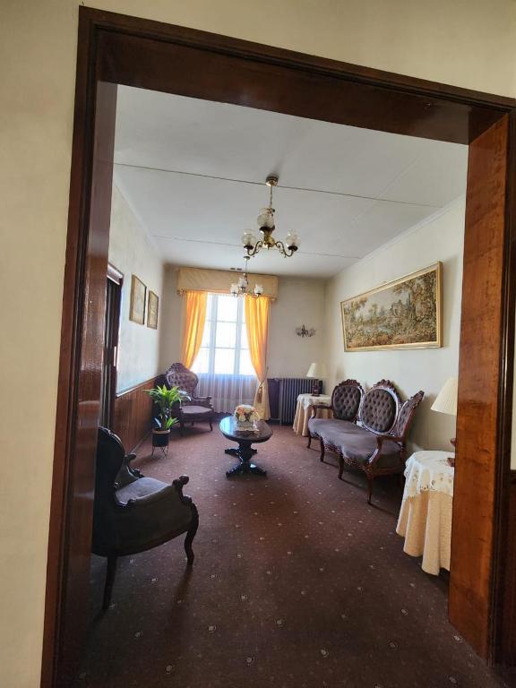 Posezení v ubytování Hotel Mercurio