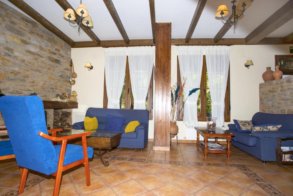 Posezení v ubytování Hotel Rural Castúo H CC 656