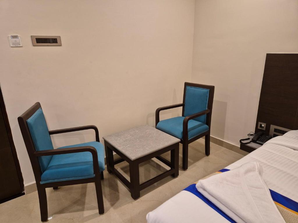 Postel nebo postele na pokoji v ubytování Hotel JANAS