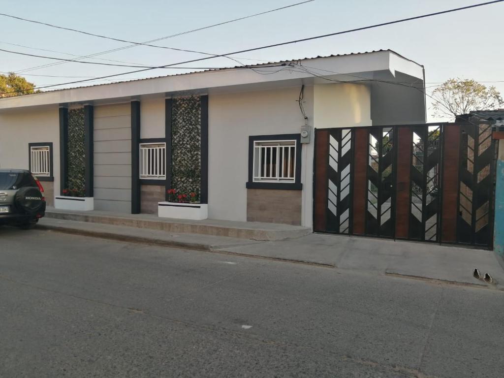 Budova, kde se apartmán nachází