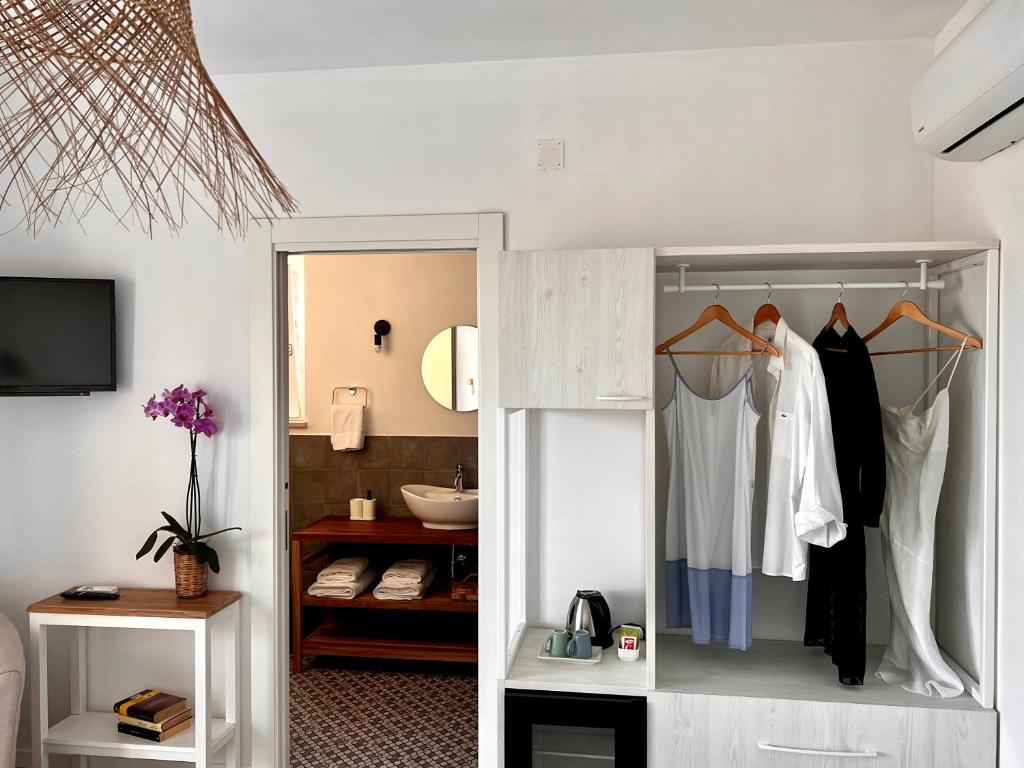 Casa Cunaci Bed and Breakfast - 带有海景的双人间