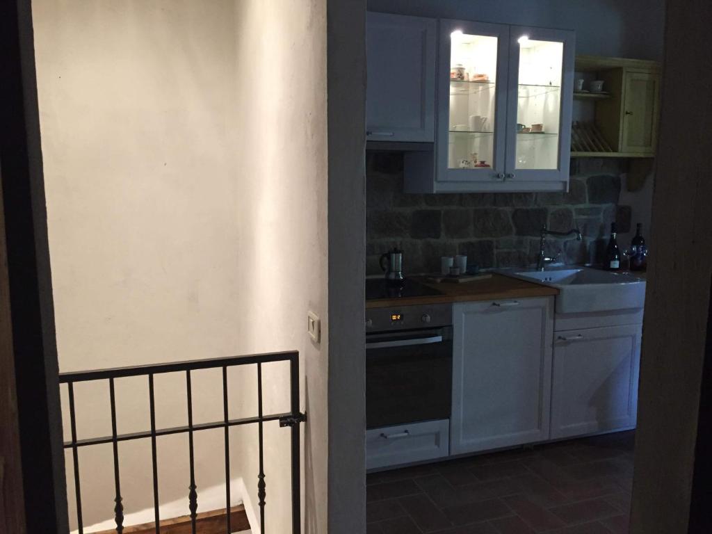 Kuchyň nebo kuchyňský kout v ubytování Casa Camporino