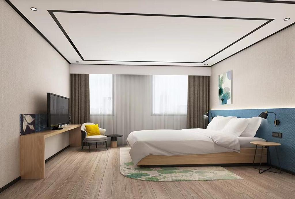 Hilton Garden Inn Nantong Xinghu - 1ベッドルームキングスイート