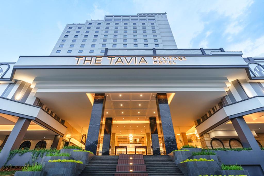 a view of the taj naik hotel at Tavia Heritage Hotel in Jakarta
