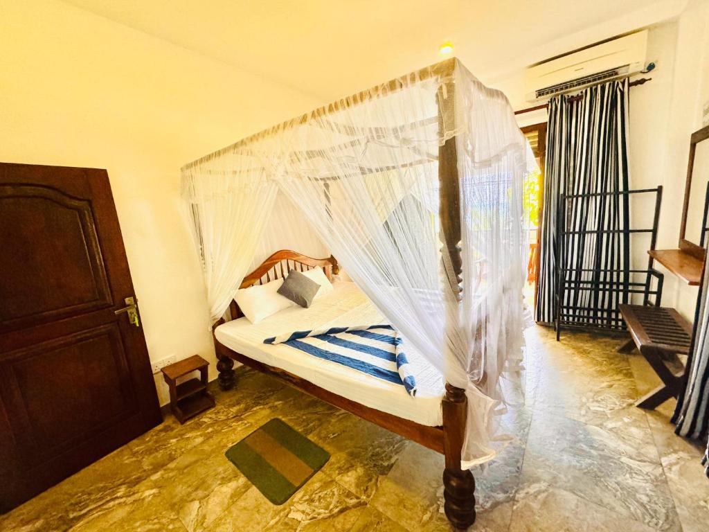 Postel nebo postele na pokoji v ubytování Il Nido Beach Home