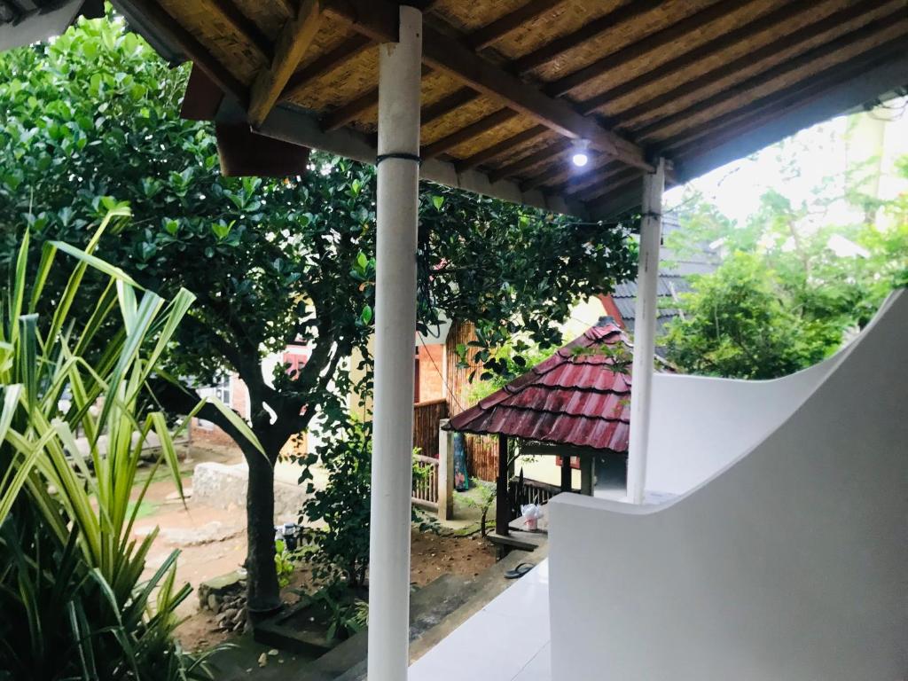 Balcó o terrassa a Kampung homestay
