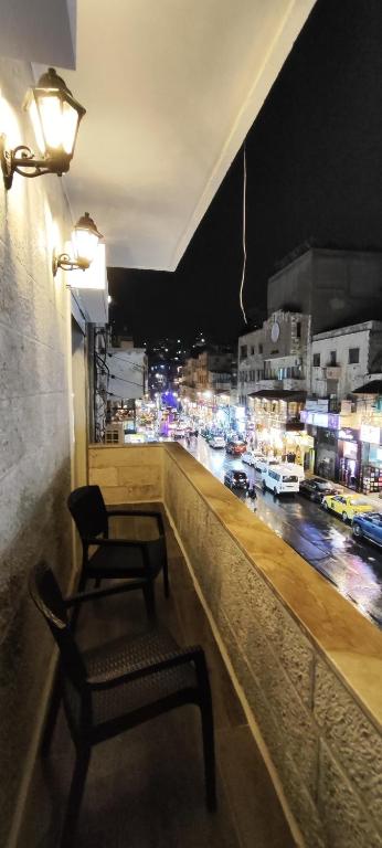 Balkón nebo terasa v ubytování The Boutique Hotel Amman