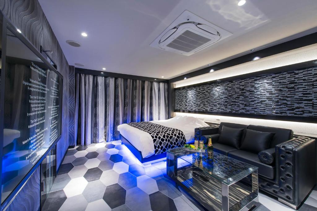 Posezení v ubytování HOTEL COSTA RESORT Omiya